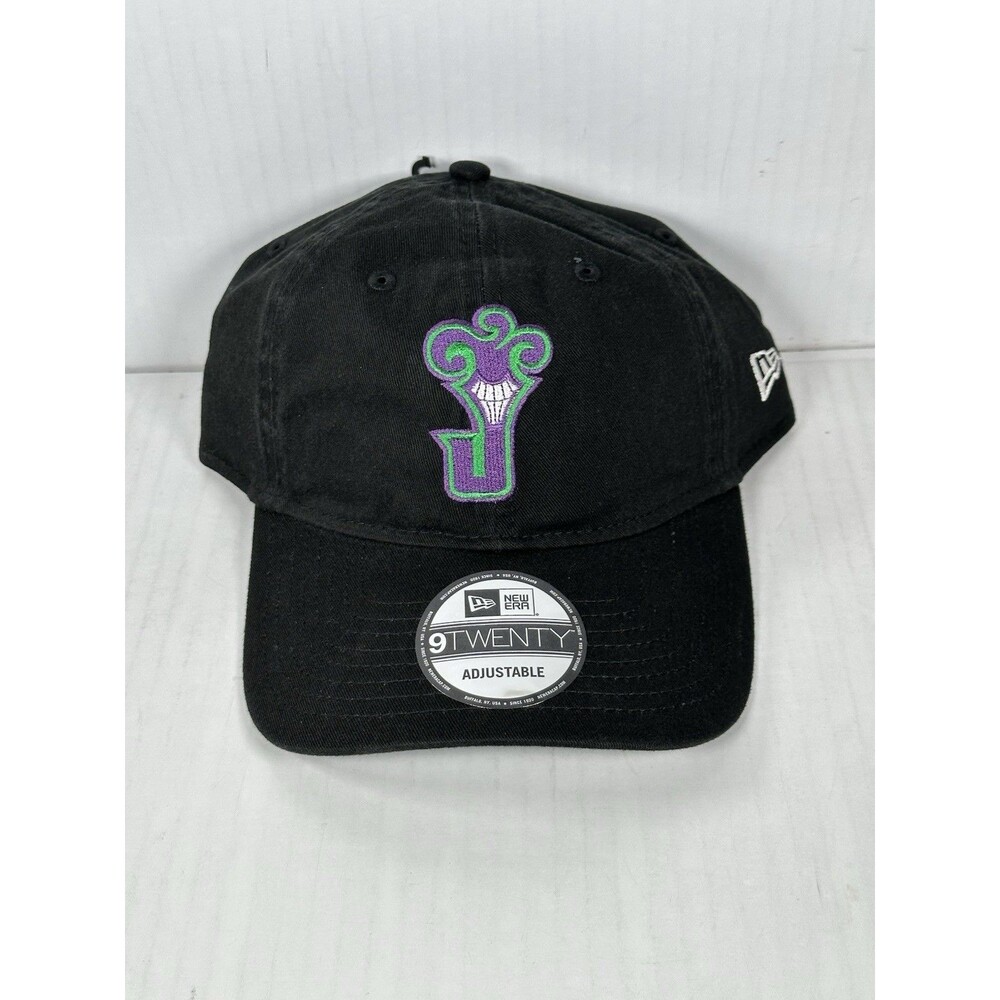 New Era 9TWENTY DC Comics The Joker Adjustable Hat Cap Black OSFM NWT